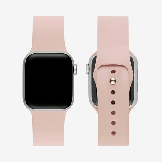 Baby Pink Silicone Strap – Apple Watch (All Sizes)