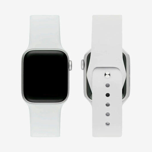 Super White Silicone Strap – Apple Watch (All Sizes)
