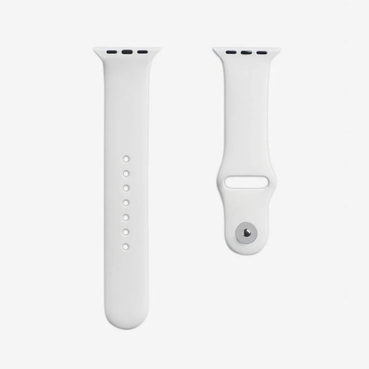 Super White Silicone Strap – Apple Watch (All Sizes)