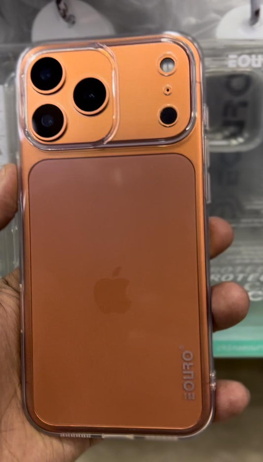 Eouro Transparent Soft Jelly Back Cover for iPhone