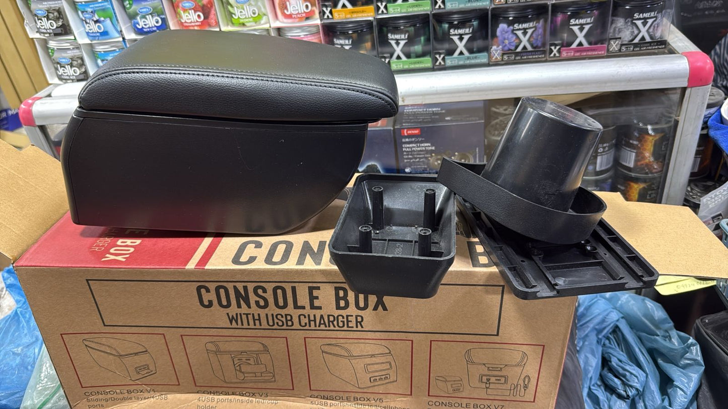 Toyota Yaris Hatchback Arm Rest with Charging Ports