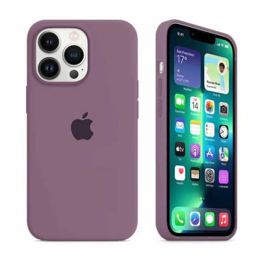 Black Currant Silicone Case for iPhone