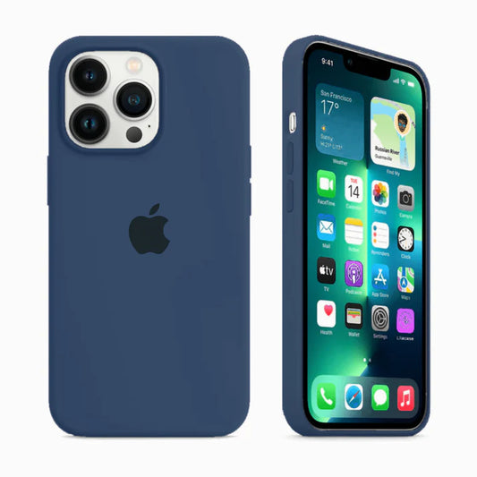 Cosmic Blue Silicone Case for iPhone