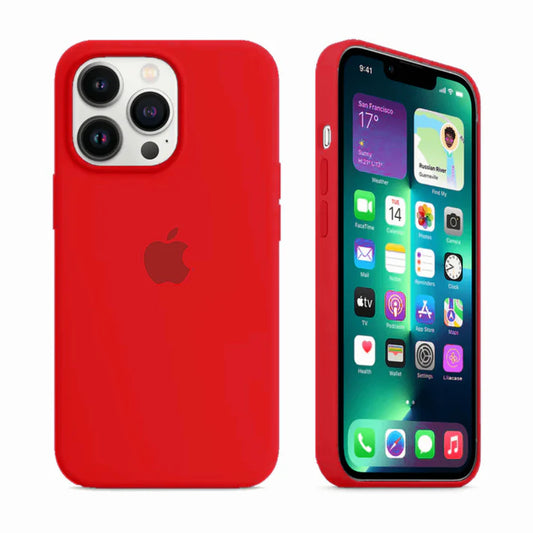 Red Silicone Case for iPhone