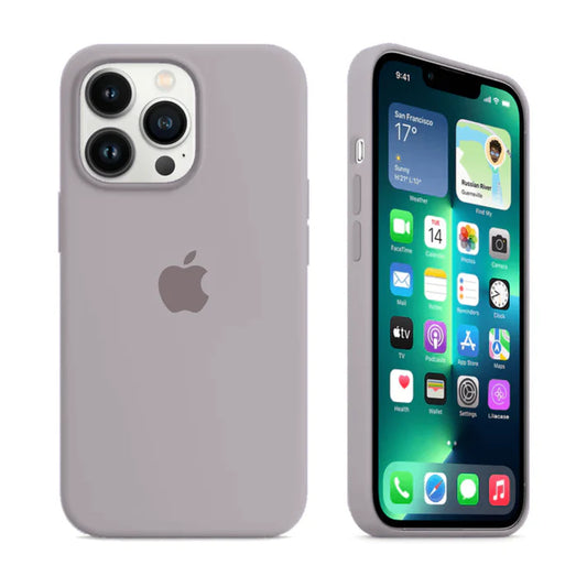 Lavender Silicone Case for iPhone